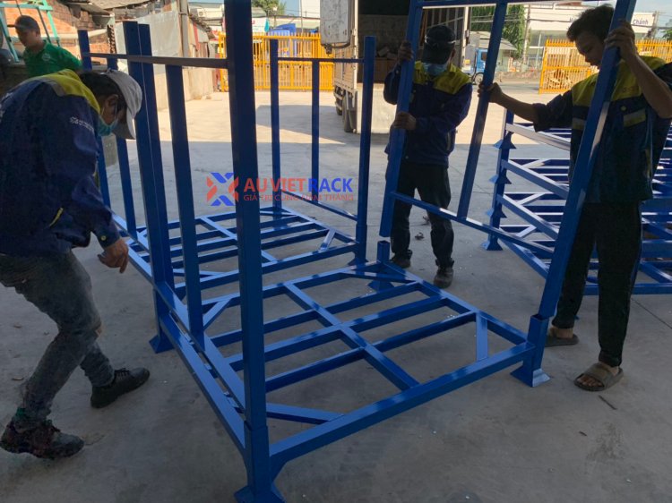 pallet xếp chống